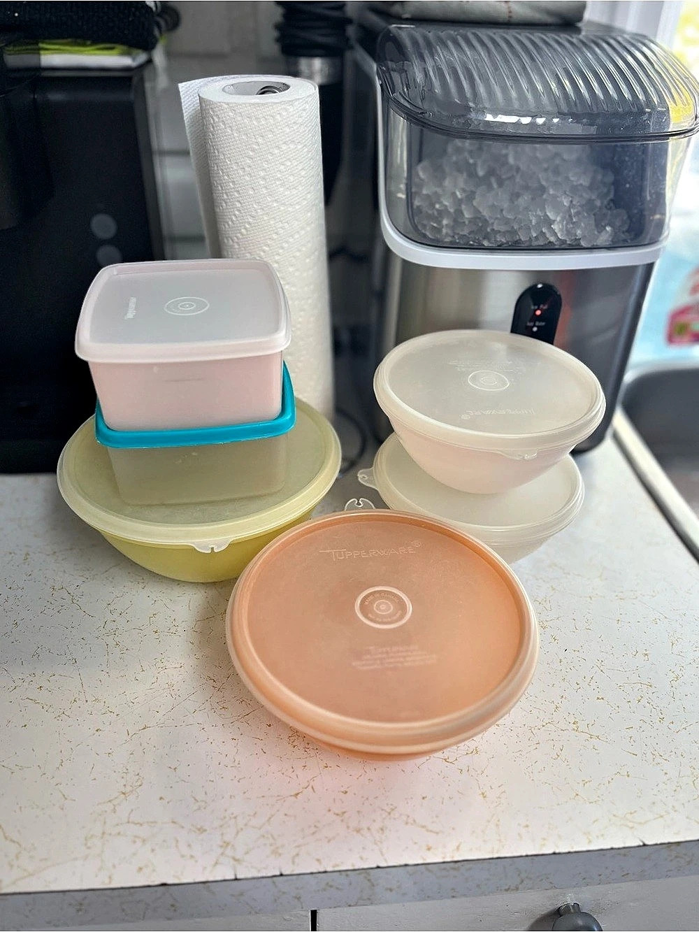 Vintage Tupperware Food Storage Container Set